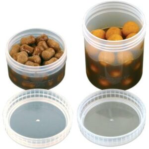 FOX Bait Tubs Full Size Clear x 6