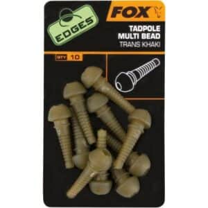 FOX Edges Tadpole Multi Bead x 10 trans khaki