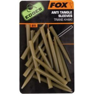 FOX Edges Anti Tangle Sleeves x 25 trans khaki