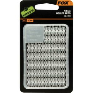 FOX Edges Pellet Pegs 13mm x 2 clear