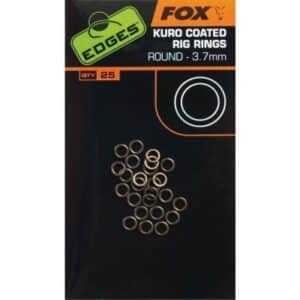 FOX Edges Kuro O Rings 3.7mm Large x 25pc