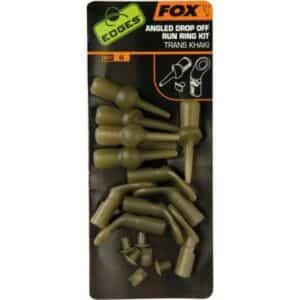 FOX Edges Angled Drop-off Run Ring Kit trans khaki x 6