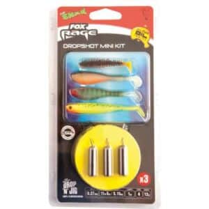 FOX Rage Dropshot kit 9.37lb / 0.25mm x 1m / 10g size 6 x 3