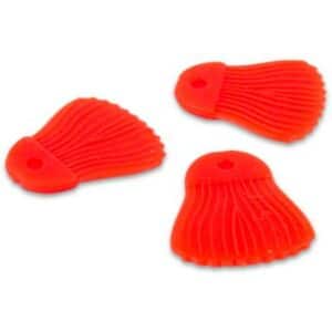 Fox Rage Predator bait fins red x 25pcs