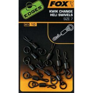 Fox Edges Kwik change heli swivels size 7 x 10