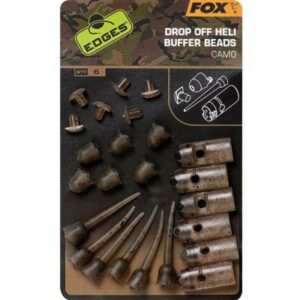 Fox Edges Camo Drop off heli buffer bead kit x 6