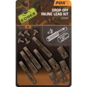 Fox Edges Camo Inline Lead Drop Off Kits x 5