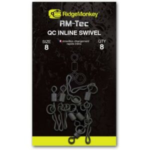 RidgeMonkey Tec Quick Change Inl. Swivel size 8