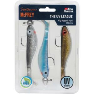 Abu Garcia Mcprey 10Gr Rigged 3-Pack The Uv League