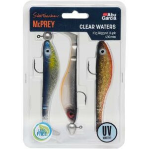 Abu Garcia Mcprey 10Gr Rigged 3-Pack Clear Waters