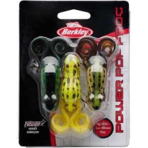 Berkley Power Pop Frog 3-Pack