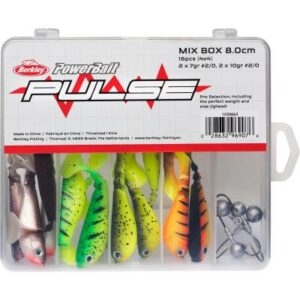 Berkley Pulse Shad Box 8Cm Incl. Jigheads