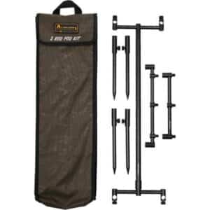 Prologic Avenger Pod Kit&Carrycase 2Rod 50-85cm 20-34cm 15 & 23cm 0.72Kg