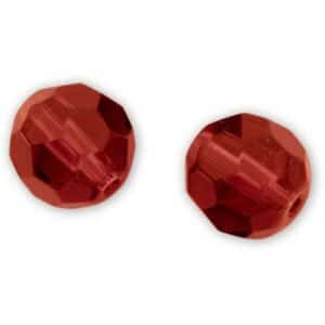 Quantum 4street Glass Bead 6 mm rot 15Stück