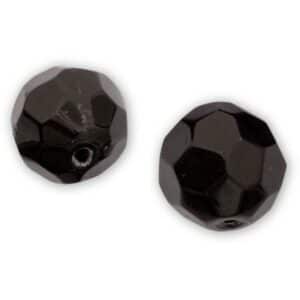 Quantum 4street Glass Bead 10 mm schwarz 10Stück