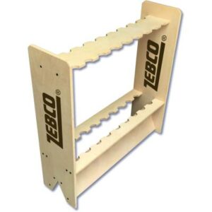 Zebco Holzrutenständer 70cm 20cm 70cm