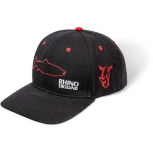 Rhino Trolling Cap schwarz/rot