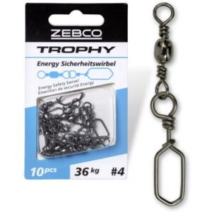 Zebco Gr.: 2 L: 60mm Trophy Energy-Sicherheitswirbel 44kg