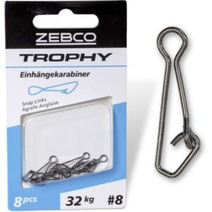 Zebco Gr.: 12 L: 10mm Trophy Agraffen 24kg