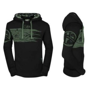 HSDesign Hoodie Catfish with camo detail - Size XL