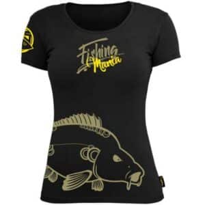 HSDesign T-shirt woman Fishing Mania Carpfishing size S