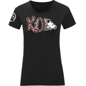 HSDesign T-shirt KOI size L